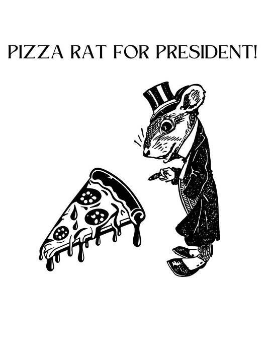 Pizza Rat for President!